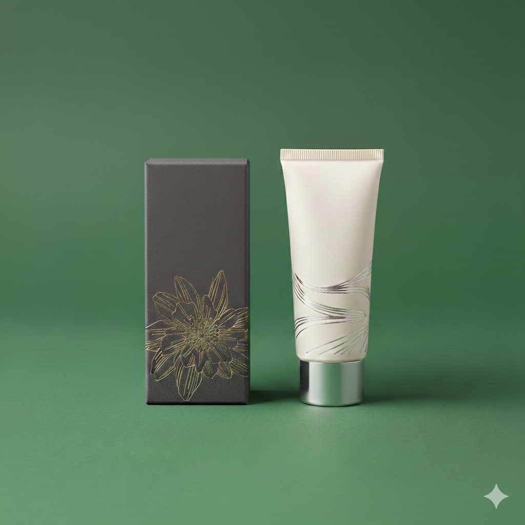 Foiling Printed Face Wash Box