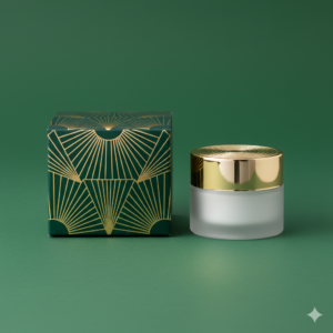 Foiling Printied Face Cream box